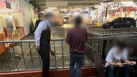 北市游男前往西門町歡唱後，想假借抽菸溜走仍被逮。（圖／翻攝畫面）