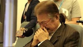 泰源事件將屆半世紀　施明德盼政府替烈士辦喪禮前民進黨主席施明德發表感言時情緒激動，數度哽咽。中央社記者王承中攝　108年5月24日