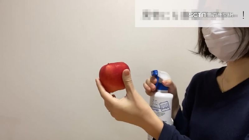 食用酒精噴食物消毒　醫：效果有限