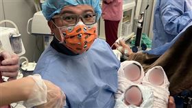 3胞胎,疫情,生產,（圖／當事人授權提供）