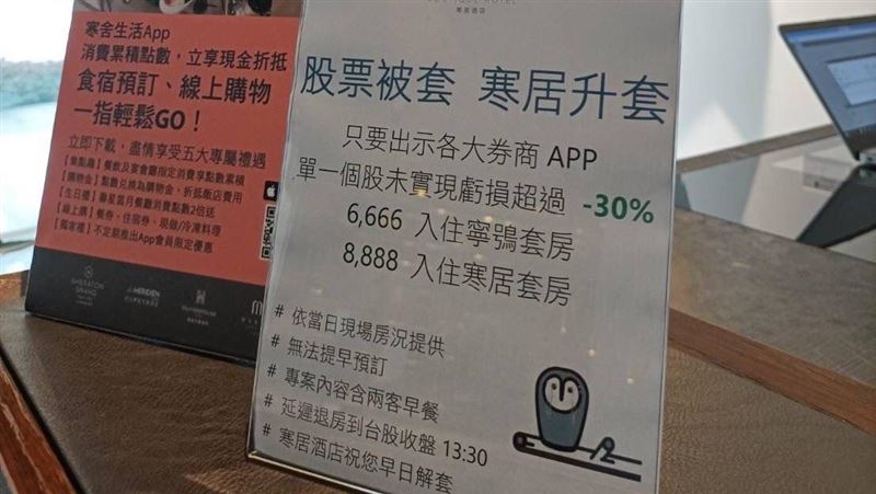 股票-30％？住寒居酒店享23折