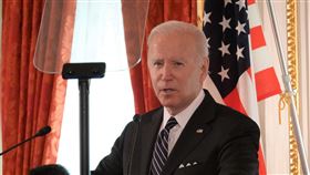 美日峰會聯合記者會 拜登：中侵台美將武力防衛美國總統拜登（圖）與日本首相岸田文雄23日在東京舉行會談後召開聯合記者會。在回應媒體提問時，拜登表示若中國武力犯台，美國會動用武力軍事防衛台灣。中央社記者楊明珠東京攝 111年5月23日