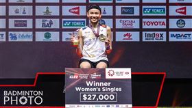 ▲戴資穎重返頒獎台榮耀。（圖／Badmintonphoto提供）