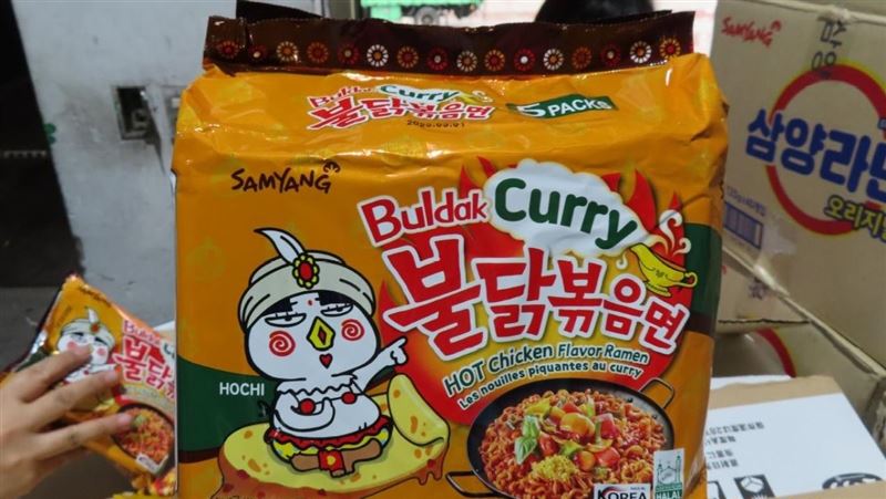 農藥違規！「火雞麵」逾千公斤全銷毀