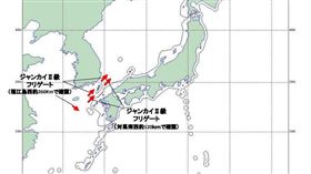 拜登訪日期間 共軍3艦艇分赴日本海及太平洋（圖／翻攝自日本防衛省官網）