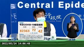 ▲0524 CDC記者會，周志浩（圖／翻攝自指揮中心YT）