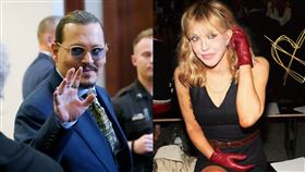 強尼戴普 寇特妮洛芙（圖／美聯社／達志影像/翻攝自IG）