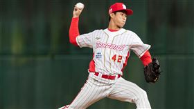 味全龍小將趙璟榮將迎生涯首度先發。（資料圖／味全龍提供）