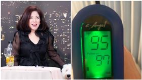 陳文茜「血氧驟降」尖叫！醫曝測量關鍵：指甲油太厚會影響（圖／翻攝自陳文茜臉書）