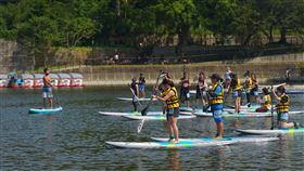 新竹市,青草湖,SUP（圖／翻攝畫面）