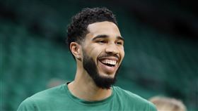 ▲泰坦（Jayson Tatum）首次入選NBA年度第一隊。（圖／美聯社／達志影像）