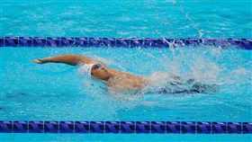 陳亮達東京帕運仰式出賽（2）台灣游泳選手陳亮達首登帕運舞台，共參與3項賽事；30日在東京帕運男子S7級100公尺仰式游出1分18秒28，總排名第9。（體育署提供）中央社記者黃巧雯傳真  110年8月30日