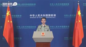▲中國國防部新聞發言人吳謙。（圖／翻攝自中國國防部微博）
