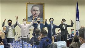 0525朱立倫國民黨中常會 蔣萬安 許淑華 謝國樑（圖／記者鄭佩玟攝影）