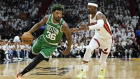 ▲熱火跟塞爾提克的系列戰牽一髮而動全身，不論是誰缺陣都可能影響戰局。（圖／美聯社／達志影像）