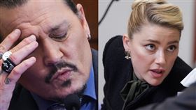 強尼戴普、安柏赫德（圖／路透社／達志影像）