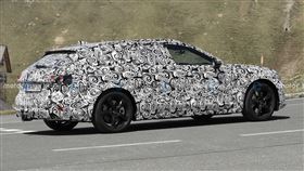 ▲奧迪A4 Avant偽裝車。（圖／翻攝Motor1網站）