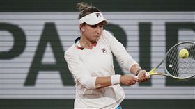 ▲卡雷茨科娃（Barbora Krejcikova）自爆染疫退出女雙賽事。（圖／美聯社／達志影像）