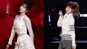 王心凌翻紅原因曝光。（圖／翻攝自乘風破浪微博）