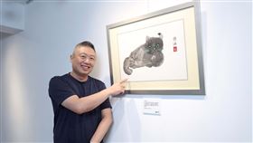 包益民女兒10歲時的創作《Jade》開啟包益民投入兒童藝術創作NFT平台的初始決心。（圖／元夢家kidznft提供）