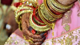 印度，婚禮，嫁妝，新娘 (示意圖／PIXABAY)