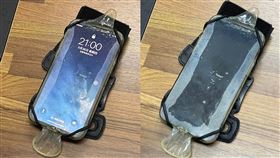 外送員,保險套,手機,梅雨,防水(翻攝自 外送員討論區)