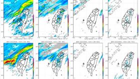 下雨　梅雨　（圖／翻攝自鄭明典臉書）