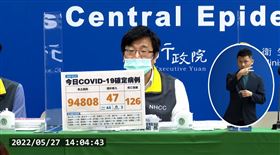 ▲0527 CDC記者會，周志浩（圖／翻攝自指揮中心YT）