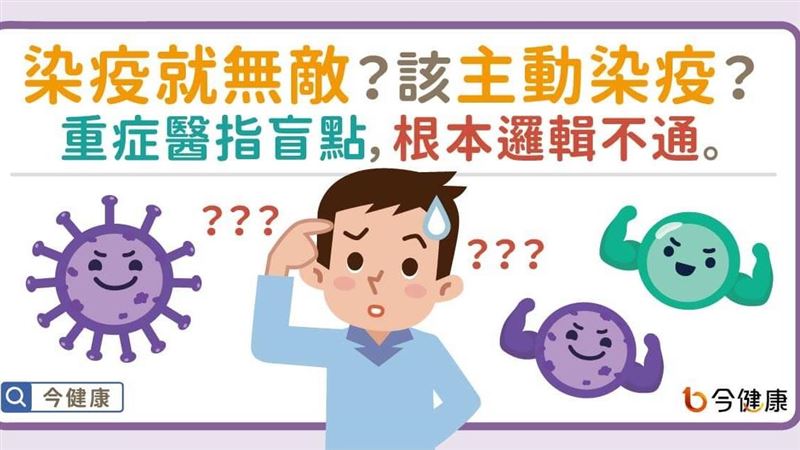 染疫就無敵？主動染疫？重症醫指盲點