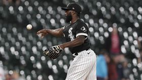 ▲哈里森（Josh Harrison）生涯第2次登板投球。（圖／美聯社／達志影像）