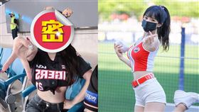 李多卉脫下口罩全臉曝光，竟與想像中有落差感。（圖／翻攝自le_dahye IG）