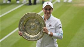 ▲去年溫網女單冠軍巴蒂（Ashleigh Barty）。（圖／美聯社／達志影像）