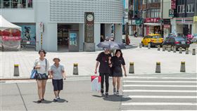 天氣/夏天/中暑/炎熱(記者陳弋攝影)