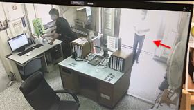 寶石派出所,監視器,分局長,天虹科技（圖／新竹縣警局提供）