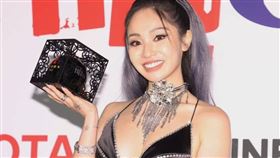 陳芳語奪獎。（圖／記者邱榮吉、楊澍攝影）