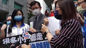 國民黨立委率團赴刑事局投案（圖／國民黨提供）