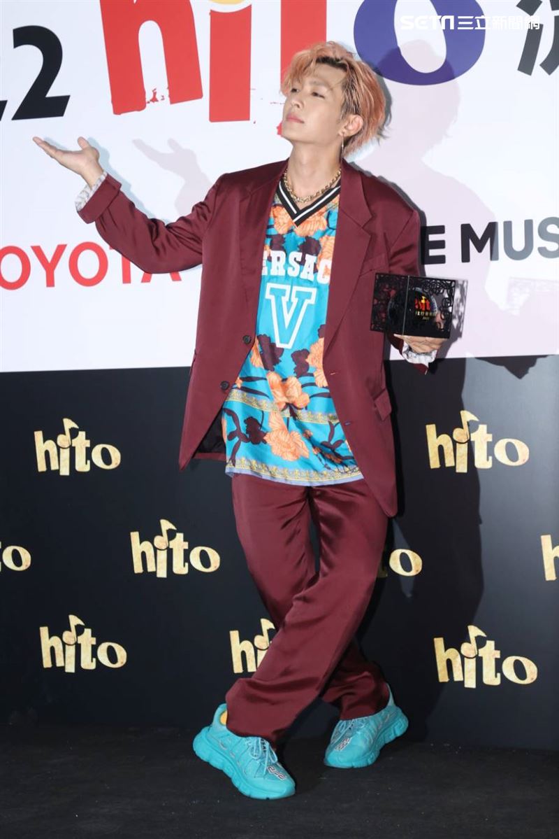 2022流行音樂獎炎亞綸。（記者邱榮吉.楊澍/攝影）