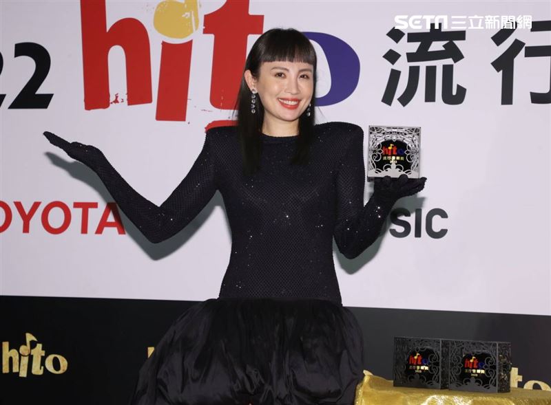 2022流行音樂獎魏如萱。（記者邱榮吉.楊澍/攝影）