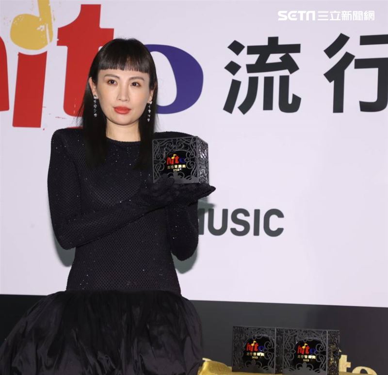 2022流行音樂獎魏如萱。（記者邱榮吉.楊澍/攝影）