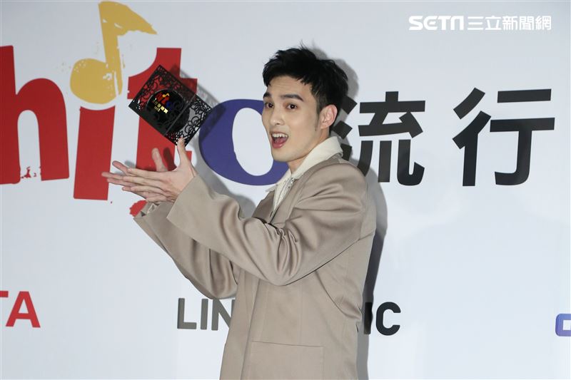 2022流行音樂獎黃偉晉。（記者邱榮吉.楊澍/攝影）