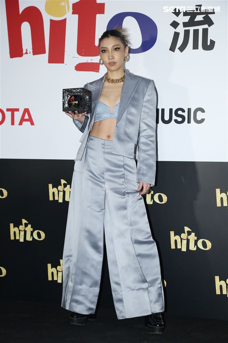 2022流行音樂獎Karencici。（記者邱榮吉.楊澍/攝影）