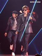 因為感情糾紛，導致形象受損暫停演藝工作的羅志祥，昨重返2022流行音樂獎頒獎典禮舞台演。（記者邱榮吉.楊澍/攝影）