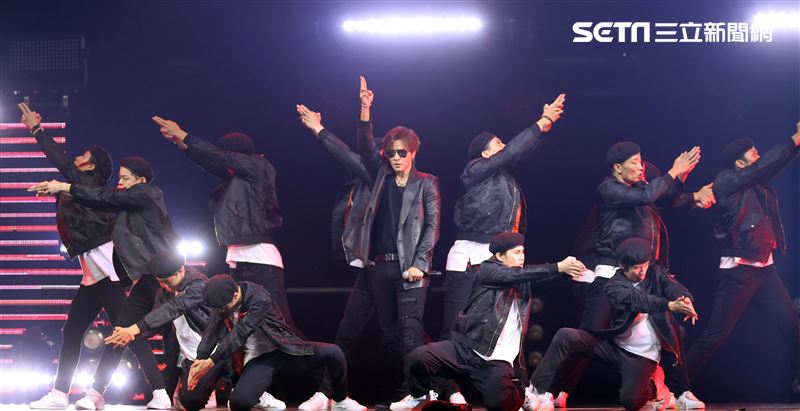 因為感情糾紛，導致形象受損暫停演藝工作的羅志祥，昨重返2022流行音樂獎頒獎典禮舞台演。（記者邱榮吉.楊澍/攝影）