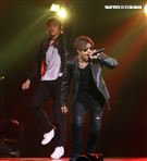 因為感情糾紛，導致形象受損暫停演藝工作的羅志祥，昨重返2022流行音樂獎頒獎典禮舞台演。（記者邱榮吉.楊澍/攝影）