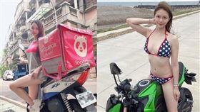 雪兒穿性感內衣到農場與動物近距離互動。（圖／翻攝自IG）