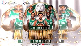 波士頓塞爾提克擊敗熱火挺進總冠軍戰。（圖／翻攝自NBA官網）