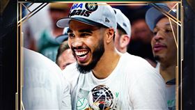 泰坦獲得9票肯定，奪下NBA首屆東部冠軍賽MVP。（圖／翻攝自NBA推特）