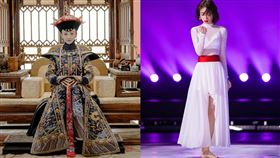 吳謹言登《浪姐3》，自曝苦練二個個月，希望觀眾看見自己的成長。（組圖／翻攝自延禧攻略、乘風破浪微博）