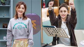 Twins的阿嬌與阿Sa一同登上《乘風破浪》節目。（圖／翻攝自阿嬌IG）