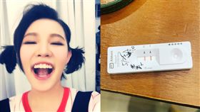 謝依霖,Hold住姐,確診,變短(翻攝自 LINLIN 臉書)